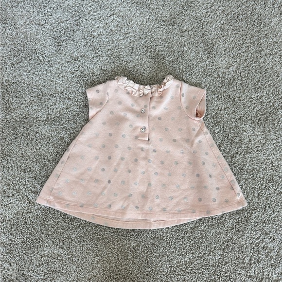 Maggie & Zoe Pink Polka Dot Dress – Size 12 Months - Picture 8 of 8